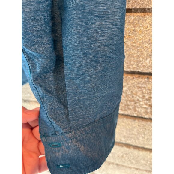 The North Face Womens Blue Button-Up Shirt M/M Polyester Lightweight - Picture 14 of 16